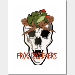 Frog brothers Posters and Art
